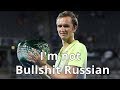 Angry moments with Russian tennis player (ENG SUB)