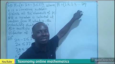How to Solve Probability Questions Involving Inequality || WASSCE June 2023