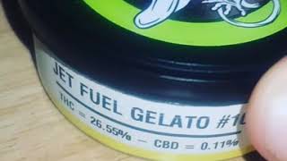 Jet fuel gelato space monkey meds weed review