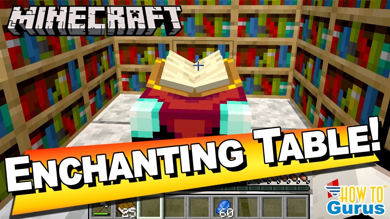 How You Can Design A Minecraft Enchantment Table Recipe Room Layout 