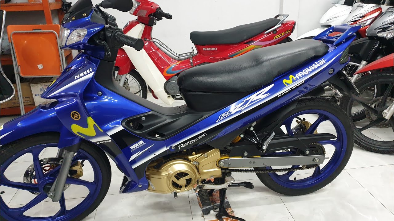 Yamaha yass 110cc sường lóc rin lên ful yaz 125cc - YouTube