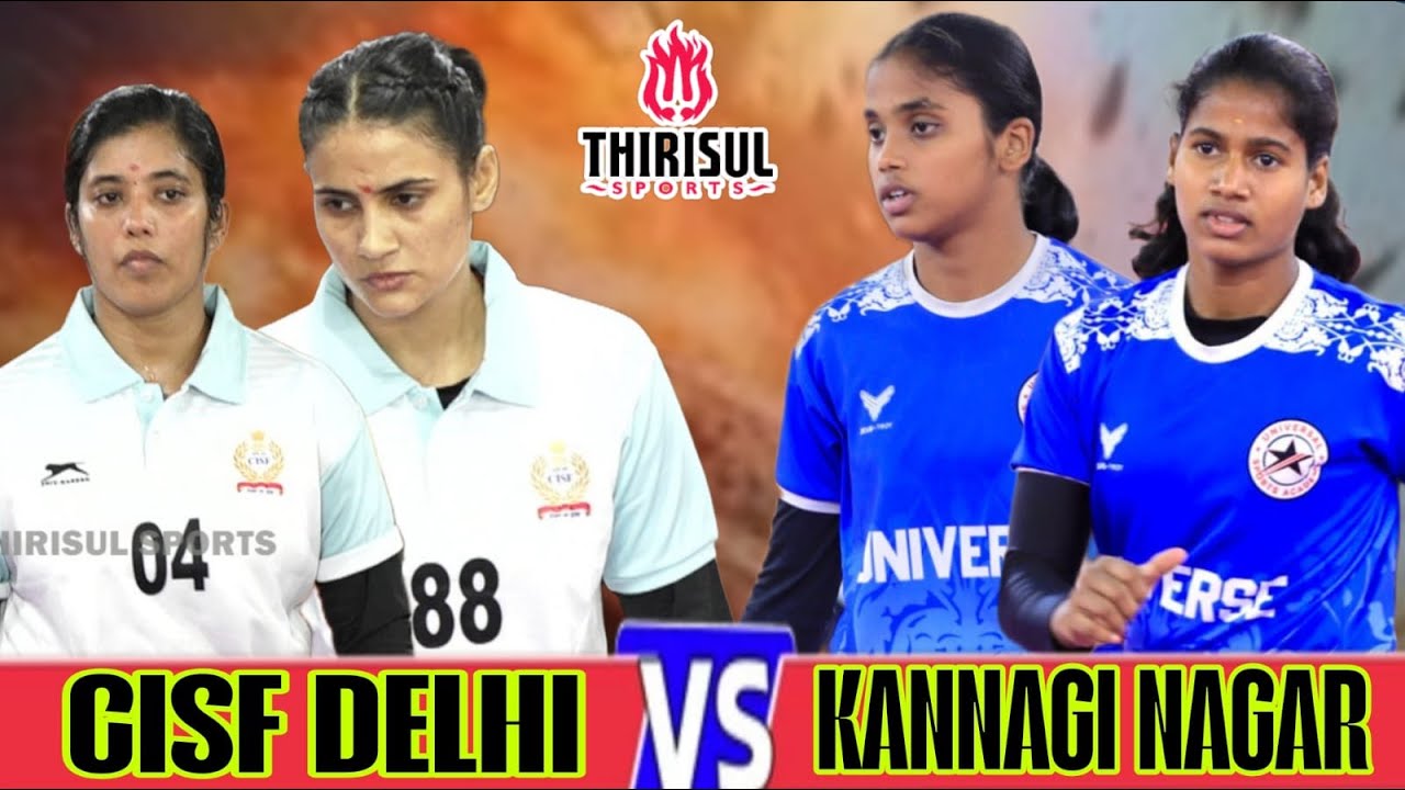 LEAGUE | KANNAGI NAGAR (vs) CISF DELHI | #Uranganpatti #Madurai | ALL INDIA WOMEN KABBADI