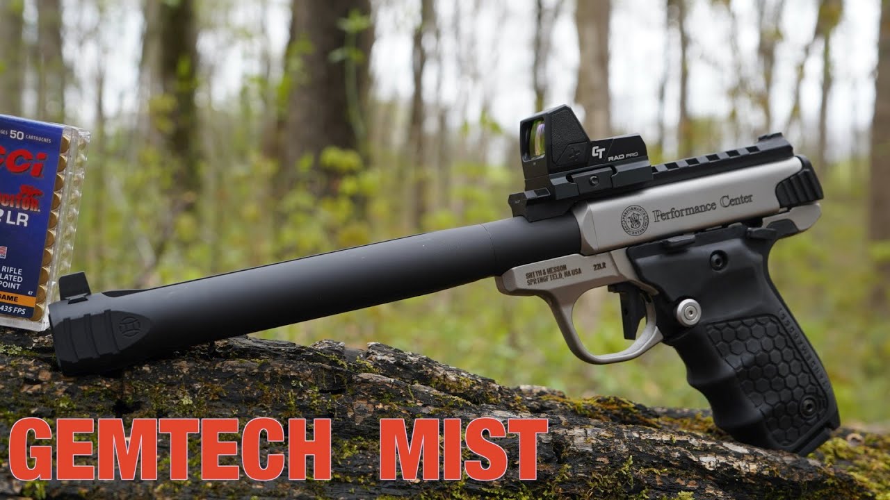 SUPER QUIET - GEMTECH MIST FOR S&W VICTORY - YouTube