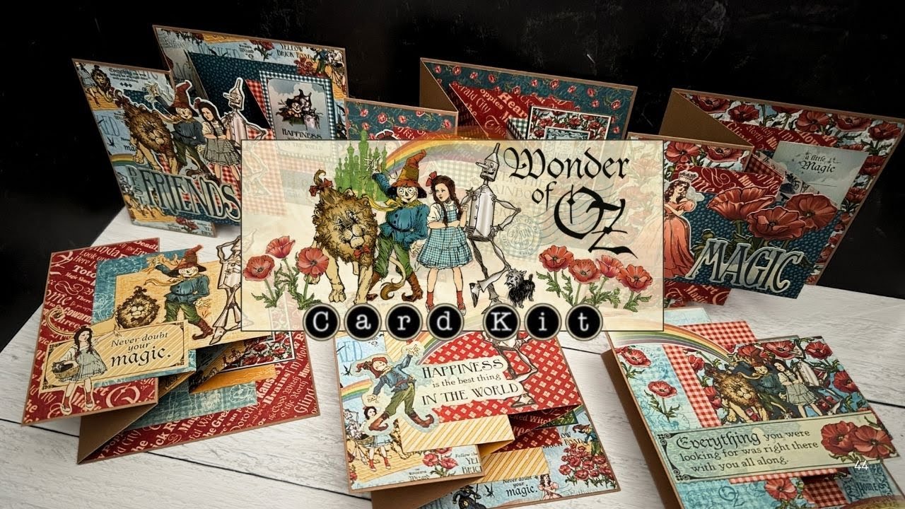 Wonder of Oz Triple Z-Fold Cards Tutorial ✨ Kit Reveal + Easy Folding Tips!