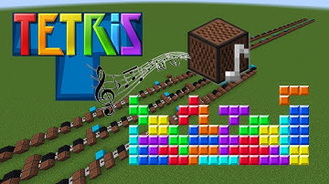 Minecraft: Tetris Theme with Note Blocks (hard version)