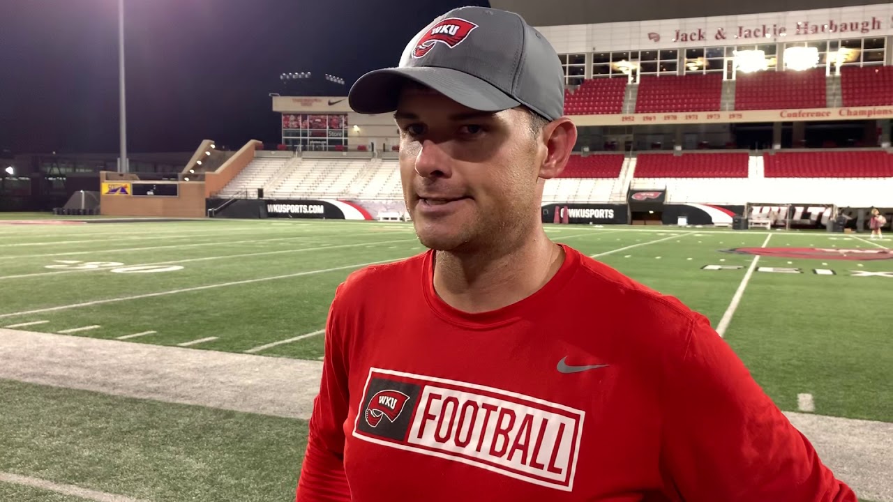 WKU FB OC Bryan Ellis 8-19-19 - YouTube