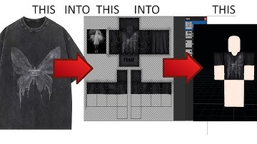 EASY ROBLOX SHIRT / PHOTOBASH TUTORIAL (paint.net)