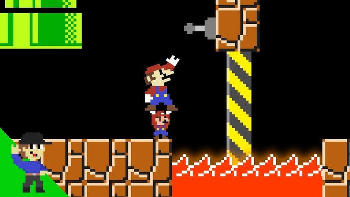 SUPER MARIO FLASH. O JOGO QUE MISTURA VÁRIOS JOGOS DO MARIO. 