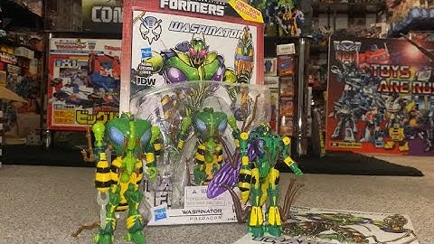 Transformers thrilling 30 waspinator review T30 generations war for cybertron  collection comparison