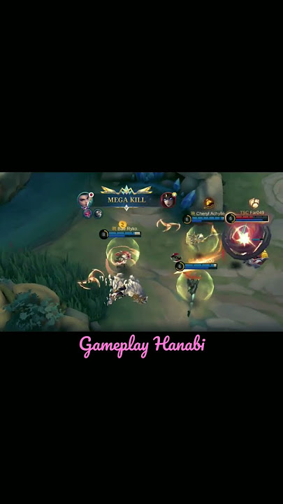 Short Gameplay Hanabi | mobile legend #mlbb #mobilelegends #hanabi #shorts