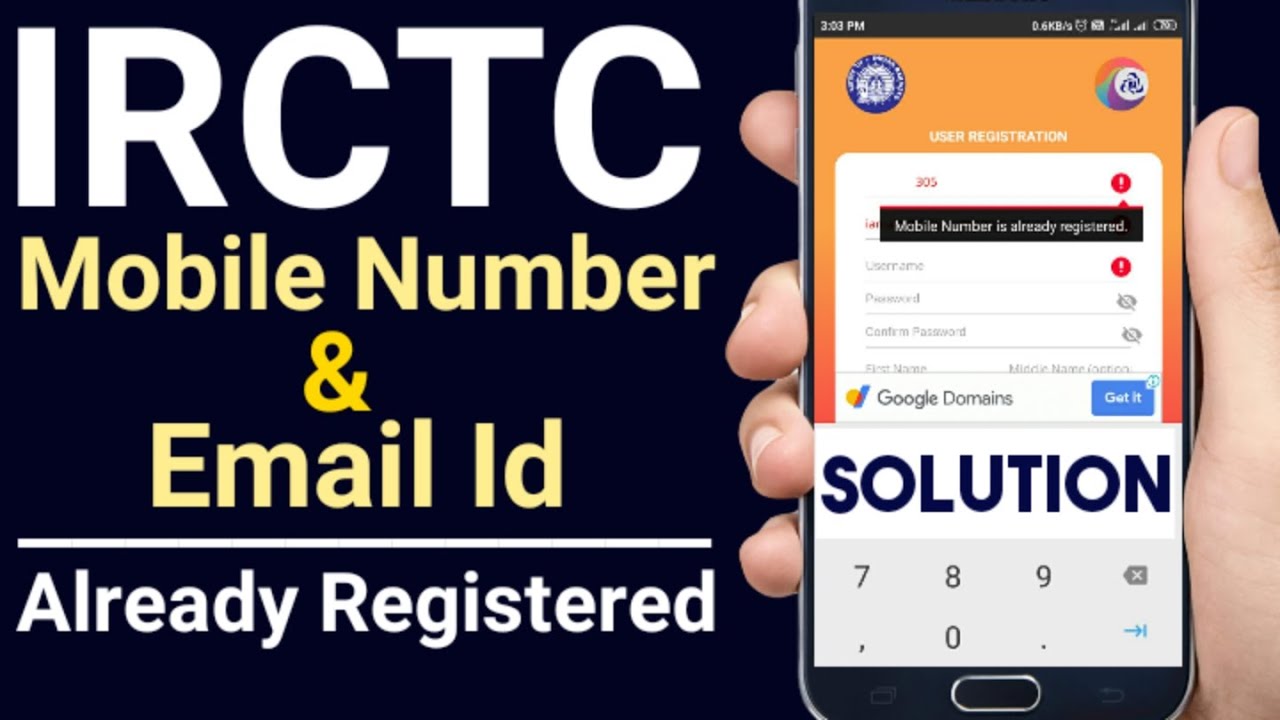 Irctc Mobile Number Already Registered Problem Solution Part 2 Csc irctc-mobile-number-already-registered-problem-solution-part-2-csc