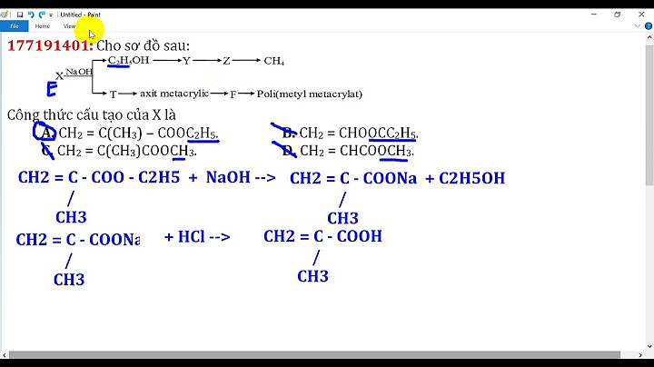 Ch3 cooc2h5 2 có công thức cấu tạo thế nào năm 2024