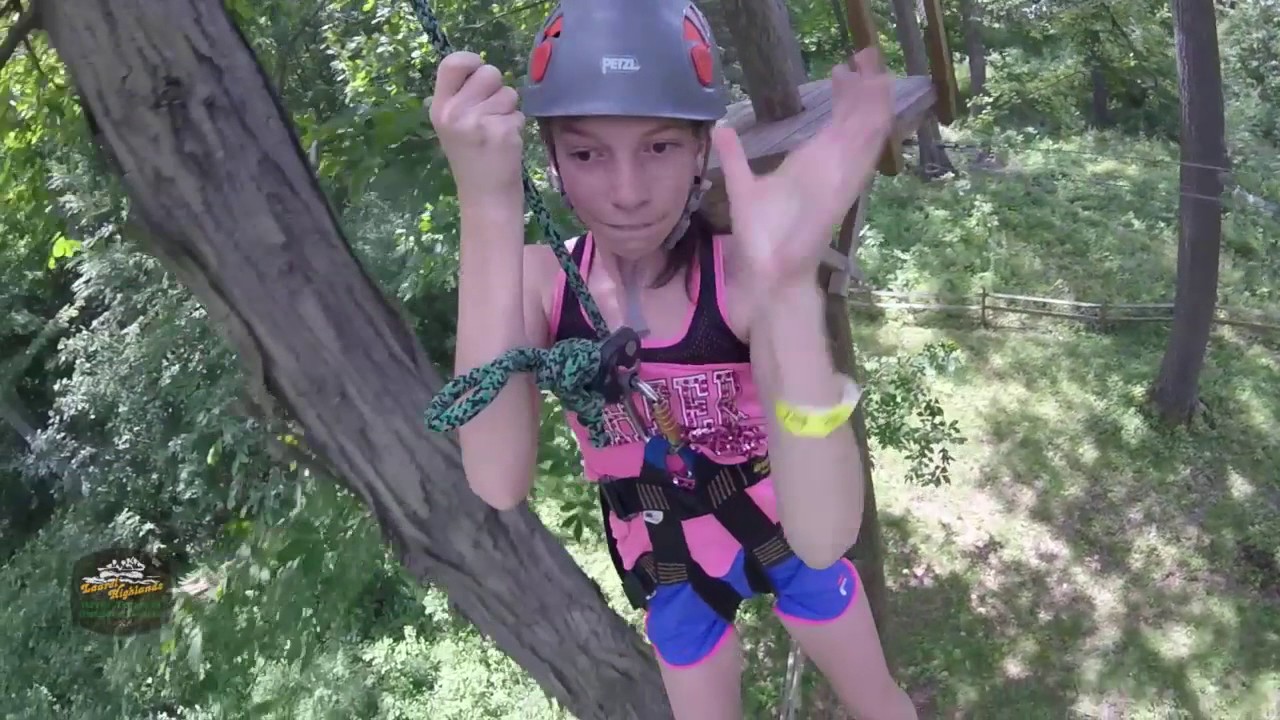 Ziplining in Ohiopyle with Laurel Highlands Outdoor Center and River Tours