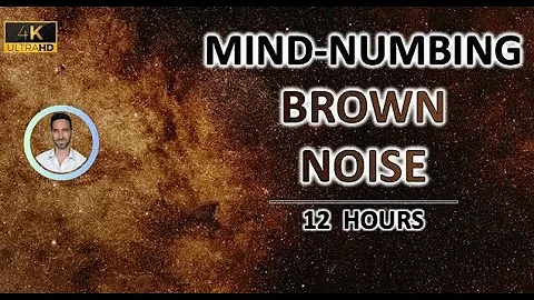 Mind-numbing Brown Noise (12 Hours) BLACK SCREEN - Study, Sleep, Tinnitus Relief and Focus