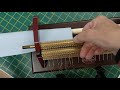 How to roll your fabric onto doweling then pleat up