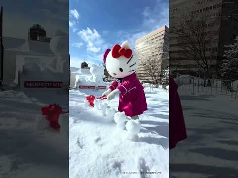 雪玉チャレンジ⛄️