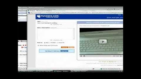 Noobs Guide: How to Embed Videos to Myspace