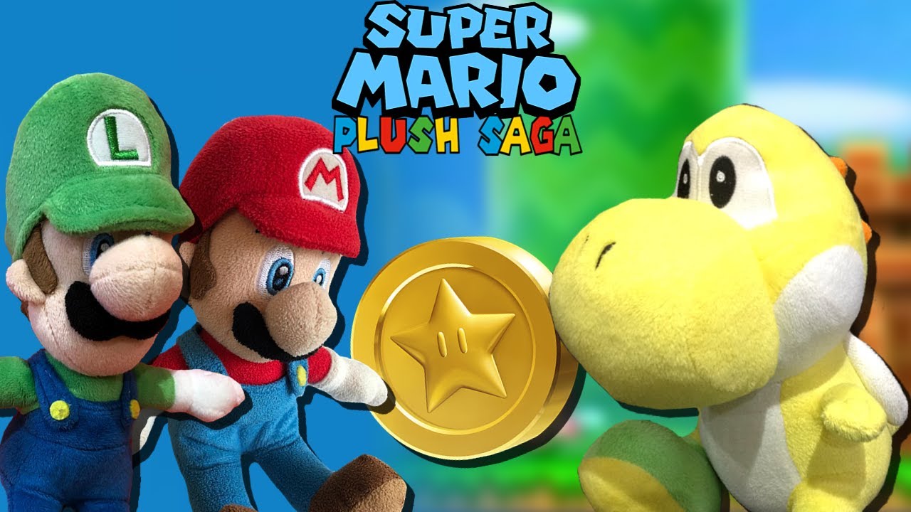 super mario plush youtube