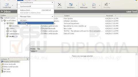 Configure Outlook Express so that a reading receipt request appears in all sent messages.