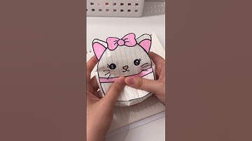 Paper squishmallow tutorial #asmr #squishmallow #papersquishy #paper #diy