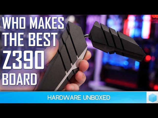 Core i9-9900K, High-end Z390 VRM Temperature Test, Which Board
