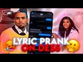 CHRIS BROWN “BACK TO LOVE” LYRIC PRANK ON DESS 🥰 **INTERESTING ENDING** 😮‍💨