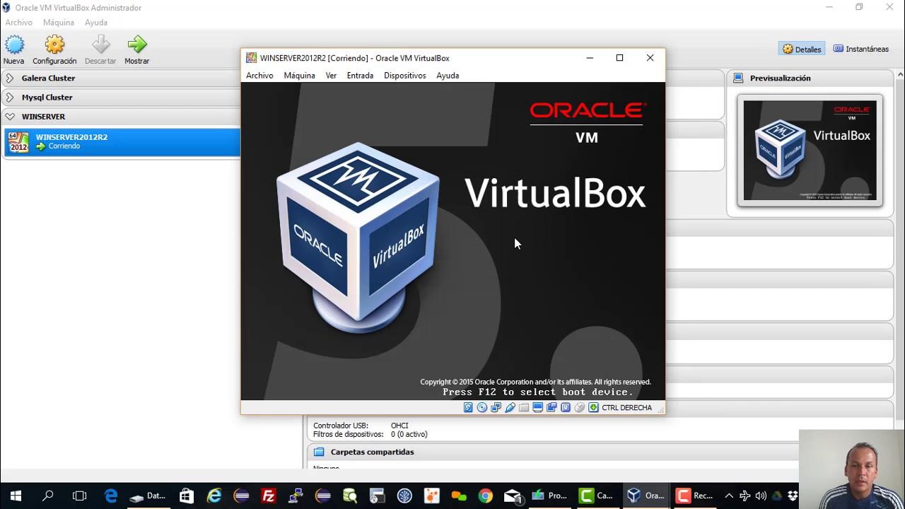 Oracle vm virtualbox как настроить