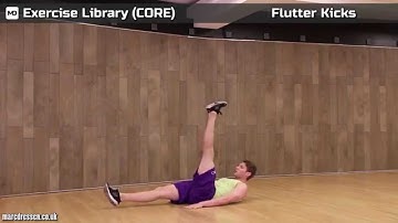 Flutter Kicks - Exercise Library (CORE)