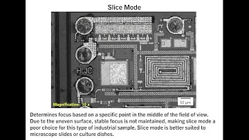 PureFocus850: advantages of Line Mode for industrial samples