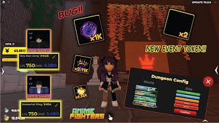 Insane BUG!! Update70!! New Dungeon Difficulty - Hellish!! Anime Fighters Simulator