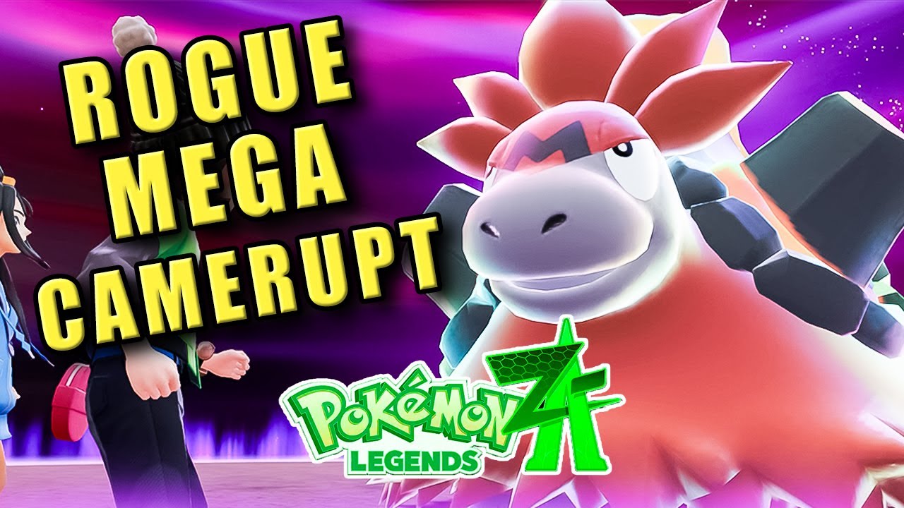 Rogue Mega Camerupt Pokemon Legends Z-A Pokemon Legends ZA how to beat Rogue Mega Camerupt