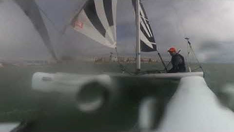 360 Video: Person Overboard! Dart 16.  Use mouse or fingers to alter the view