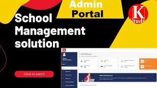 School management solution software, Admin Portal, complete php screenshot 5