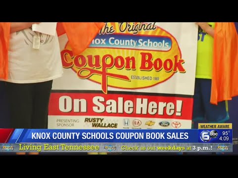 Knox County Schools Coupon Books Going On Sale Youtube