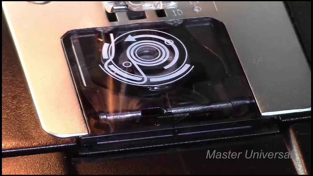 Как заправить нитки и найти неисправности в швейной машине Toyota Super Jeans. Видео № 144.