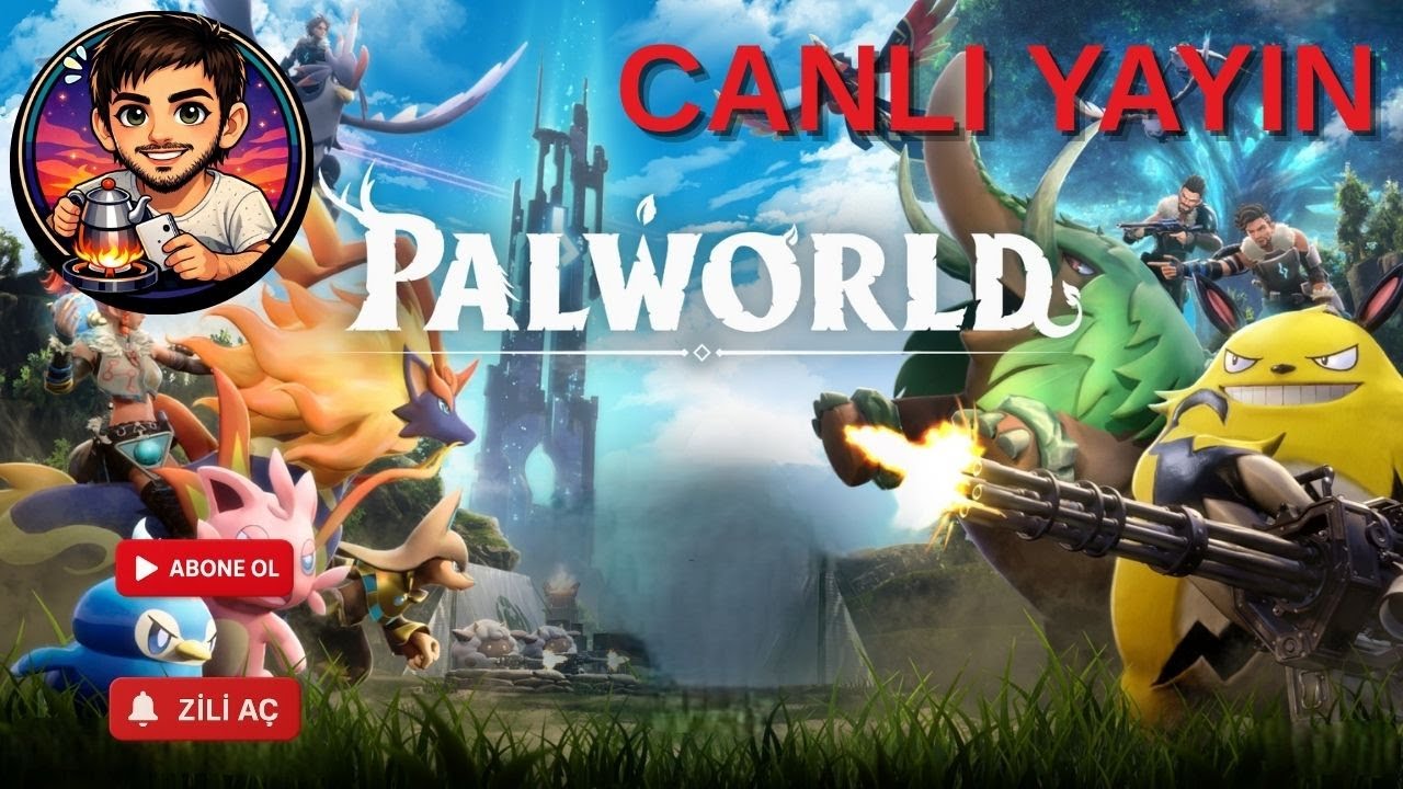 Base Taşısak mı ?  PALWORLD Sezon 2 Canlı Yayın B.5