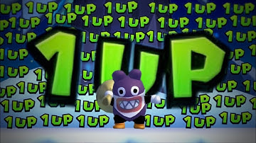 How Many 1 Ups Can Nabbit Get In One Level?