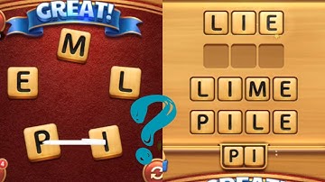 Word Connect Puzzle Levels 251 to 255 Walkthrough [Bonus Words & Answers]