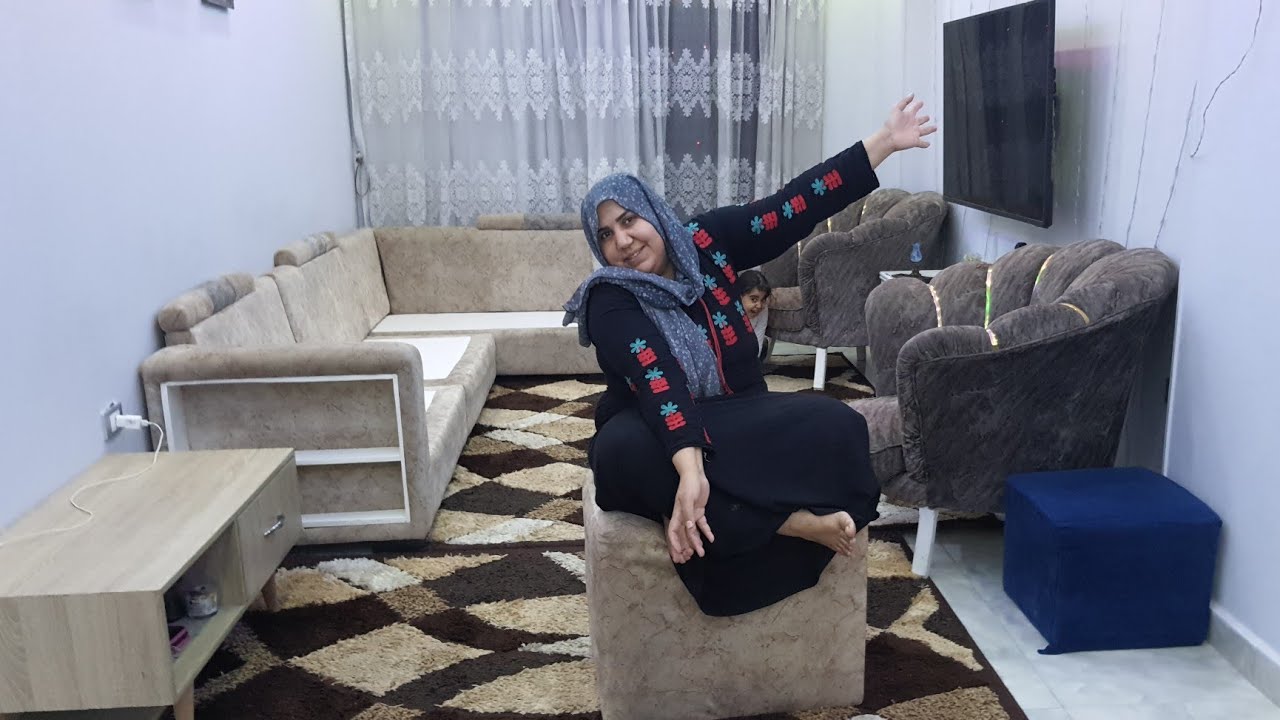 أخيرا نظفت البيت استقبالا لرمضان دبست جوزى فى كل حاجه 😁