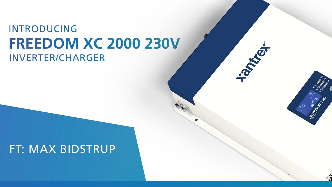 New Xantrex FREEDOM XC 2000 230V Inverter/Charger - YouTube