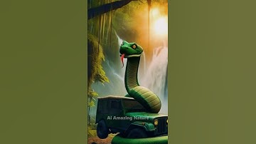 Ai Nature Discovery | Ai Giant Python | Travel Exploration #shorts #viralvideo #art