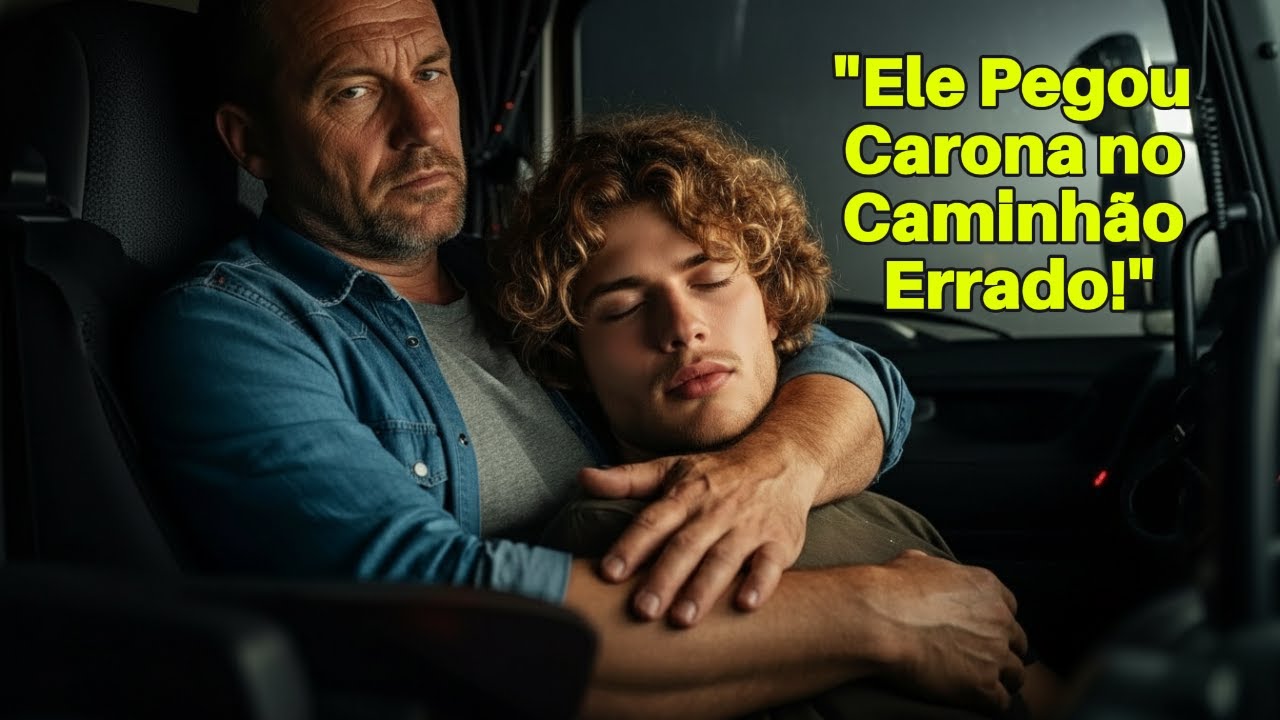 Caminhoneiro Achou Jovem Gay no Caminhão. Aquela Noite o chocou Pra Sempre! História De Amor Gay