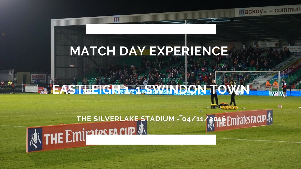 Groundhop at the Silverlake Stadium - Eastleigh vs. Swindon Town - THE ...