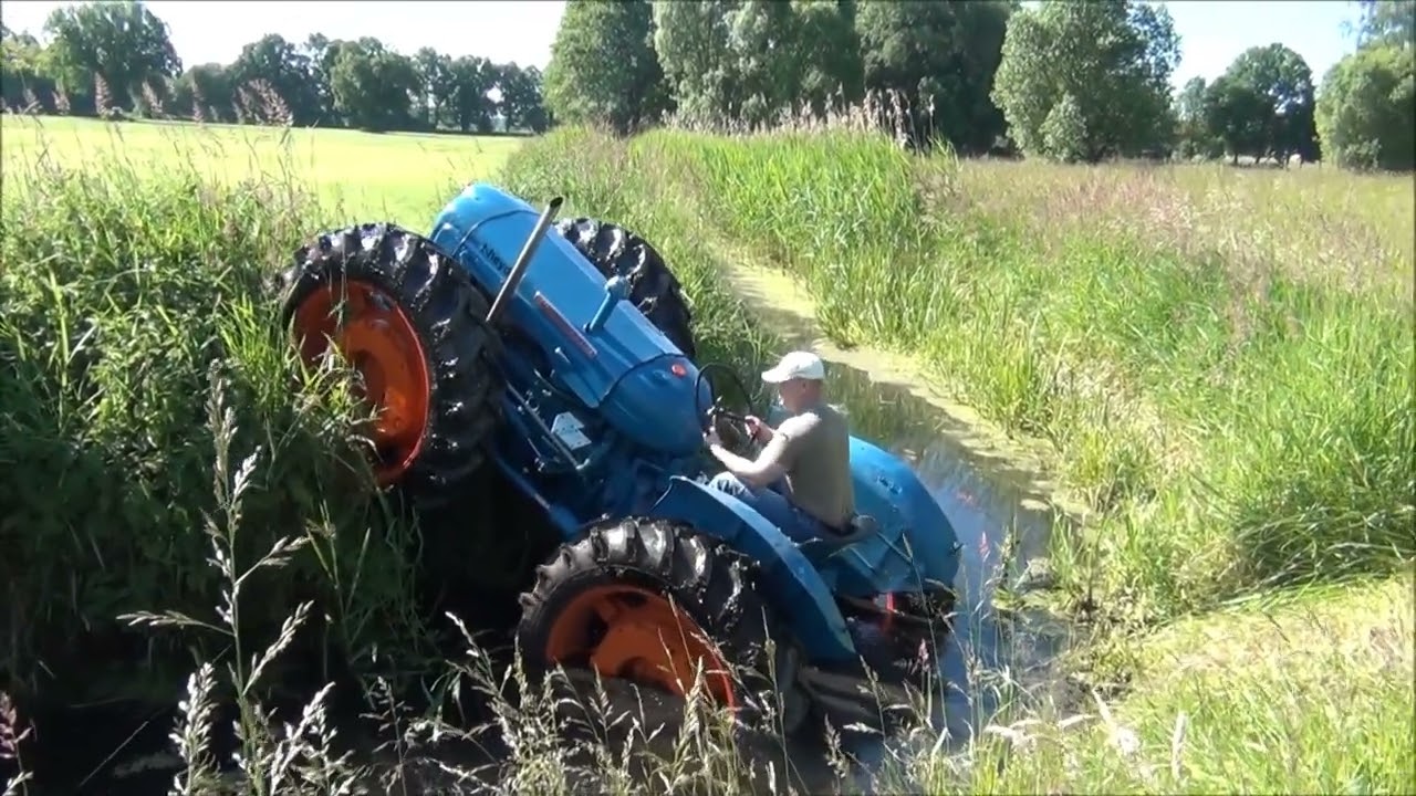 Missglückt: Fordson County durchquert Graben