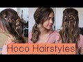 3 Cute Homecoming Hairstyles!! | Alyssa Mikesell