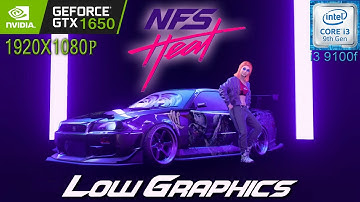 Need For Speed HEAT - i3 9100f nvidia GTX 1650 - "Low Graphics" Setting Benchmark 1080p