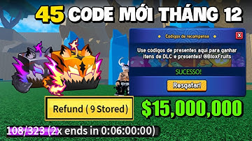 Tổng Hợp 45 CODE X2 Kinh Nghiệm Và RESET Chỉ Số STAT Mới Nhất Tháng 12 Trong Blox Fruit | Roblox