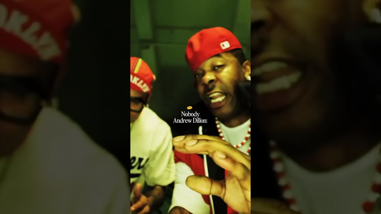 Andrew Dillon in his rap era…