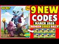 MARCH NEW CODES 🔥 Clash of Clans Redeem Codes 2025 | Latest COC Codes 2025
