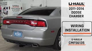 20112014 Dodge Charger | UHaul Trailer Wiring Installation | CMF56135